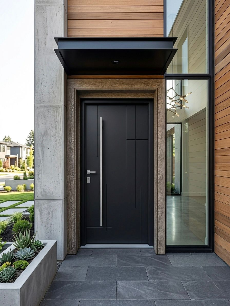 Arizona Bronze architectural entry door