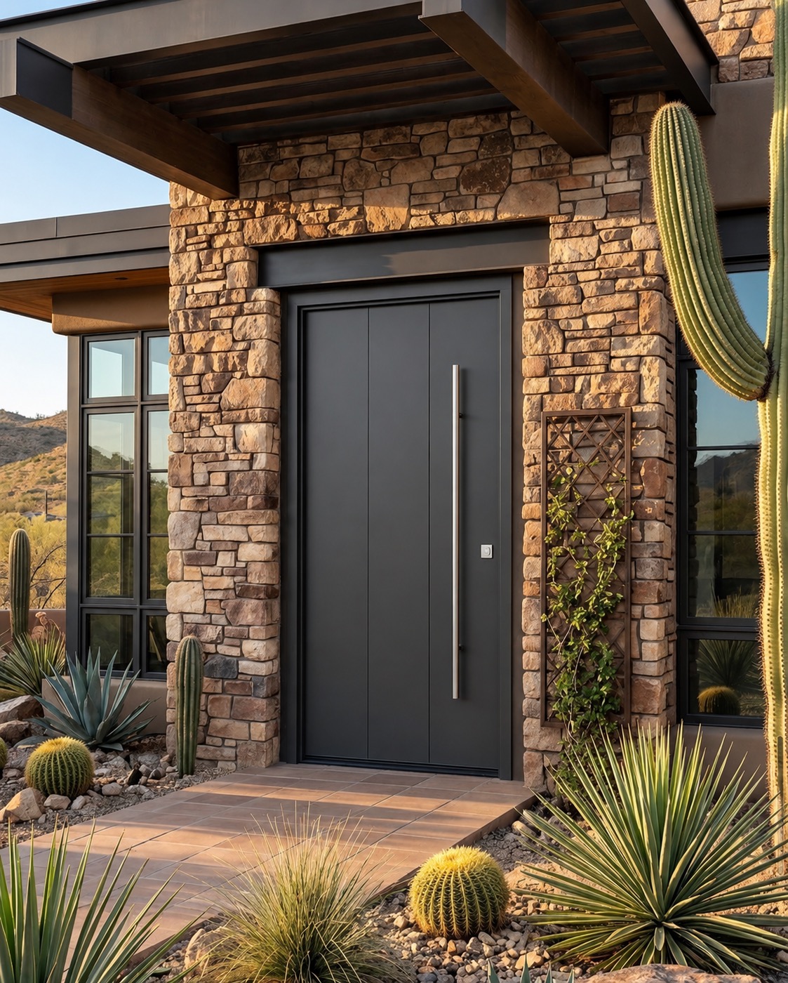 Iron Peak architectural entry door